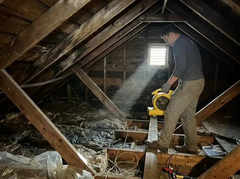 attic-water-damage-drying-proc-007 — frequently asked questions, Emergency Water Extraction & 24/7 Flood Response in Forestv…
